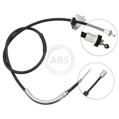 Bilde av A.B.S. K16997 Bremsekabel 1433 Skivebrems for høyre/venstre ratt MINI: Hatchback