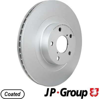 Bilde av JP GROUP 4663100200 Bremseskiver framaksel 294 24 5 ventilert belagt SUBARU: Impreza III Hatchback, Forester III, Outback IV, TOYOTA: GT86 Coupé