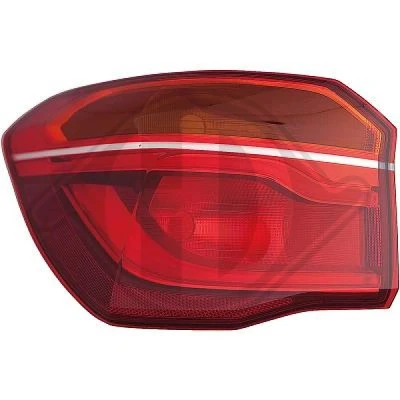 Bilde av DIEDERICHS 1266095 Baklykter venstre ytre del LED, P21W med pæreholder, uten lyspære BMW: X1