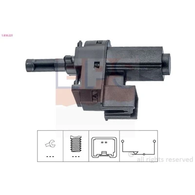 Bilde av EPS 1.810.221 bryter, koblingsbetjening (hastighetsreg) Made in Italy OE Equivalent