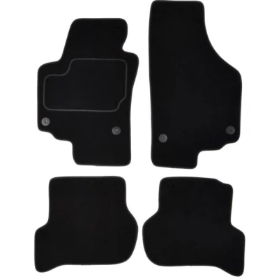 Bilde av MAMMOOTH A041 SET25 PRM 01 Gulvmatte sett Tekstil foran og bak 4 svart SEAT: Altea