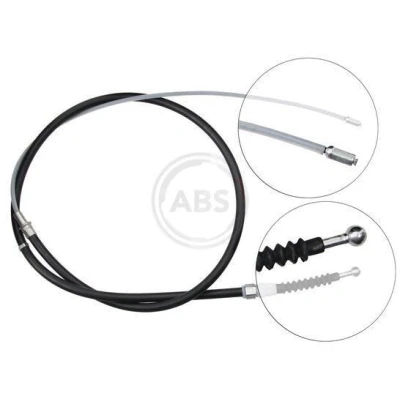 Bilde av A.B.S. K13756 Bremsekabel 1642 Skivebrems for høyre/venstre ratt VOLKSWAGEN: Polo V Hatchback