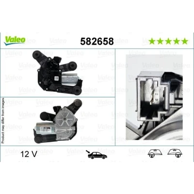 Bilde av VALEO 582658 Vindusviskermotor 12 bak for høyre/venstre ratt
