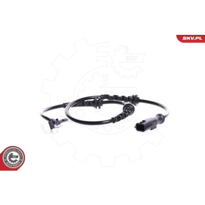 Bilde av ESEN SKV 06SKV118 ABS Sensor framaksel 2 polet 580mm 12V elektrisk svart oval RENAULT: CLIO 3, Modus / Grand