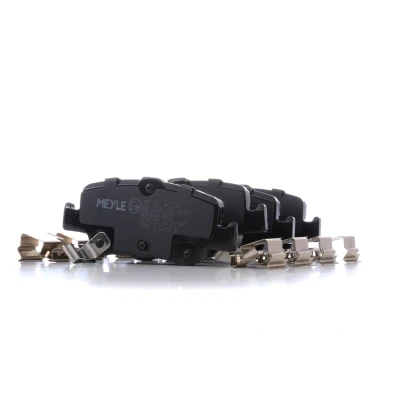 Bilde av MEYLE 025 246 6415/W Bremseklosser ORIGINAL Quality bakaksel med akustisk slitasjevarsel antihyle blikk tilbehør TOYOTA: Auris Hatchback