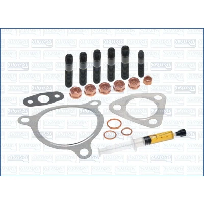 Bilde av AJUSA JTC11303 Monteringssett, lader with studs, syringe oil med tetning montageanvisning AUDI: A3 Hatchback