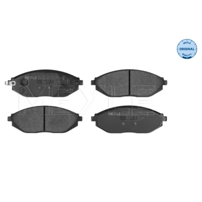 Bilde av MEYLE 025 252 6817/W Bremseklosser ORIGINAL Quality framaksel med akustisk slitasjevarsel antihyle blikk CHEVROLET: Spark