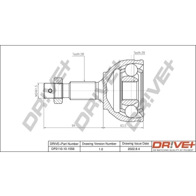 Bilde av Dr!ve+ DP2110.10.1556 Drivknute