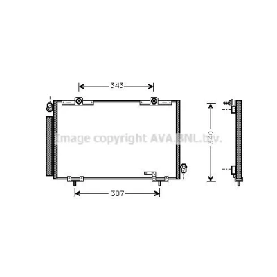 Bilde av PRASCO RTK401 Kompressor SD6V12 R 134a NISSAN: Qashqai / Qashqai+2 I, Note I