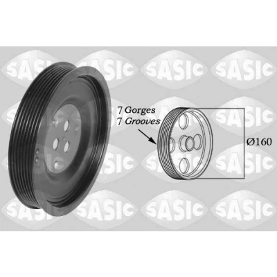 Bilde av SASIC 2156089 Remskive Veivaksel 160 FORD: Transit Mk6 Van, Minibuss