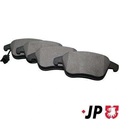 Bilde av JP GROUP 1163607210 Bremseklosser framaksel med integrert slitasjevarselkontakt AUDI: A4 B8 Allroad, A5 Coupé, Q5