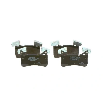 Bilde av BOSCH 0 986 494 411 Bremseklosser Low Metallic med antihyle blikk MERCEDES BENZ: E Klasse T modell, Sedan, C modell