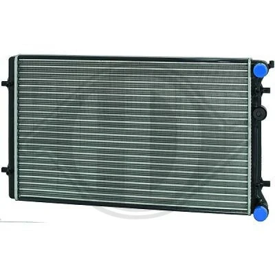 Bilde av DIEDERICHS DCM1459 Radiator Aluminium 650 415 30 Climate VOLKSWAGEN: Golf 4