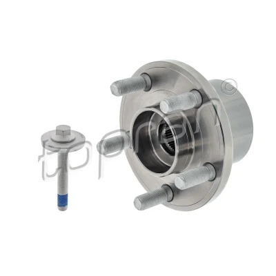 Bilde av TOPRAN 304 567 Hjulnav 5 108 Hjullager integrert i hjulnavet, med magnetisk senorring, stagbolt framaksel begge sider FORD: S Max Mk1