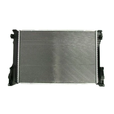 Bilde av THERMOTEC D7M045TT Radiator Aluminium for kjøretøy med/uten klimaanlegg 640 438 32 manuell / automatikk som tillegg Kjøleribber loddet