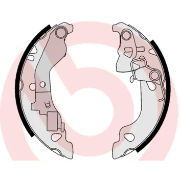 Bilde av BREMBO S 23 520 Bremsesko 180 32 med håndbremsarm FIAT: Punto II Hatchback