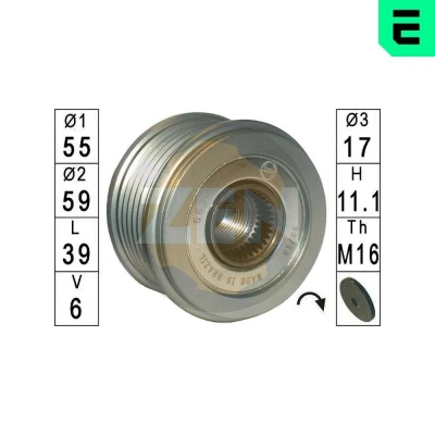 Bilde av ERA ZN5630 Frihjul Dynamo