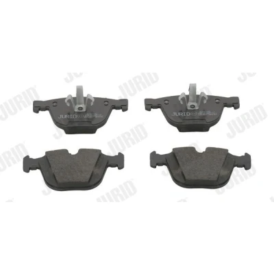 Bilde av Jurid 573271JC Bremseklosser White Low Dust keramikk klargjort for slitasjeindikator BMW: 7, 5 GT