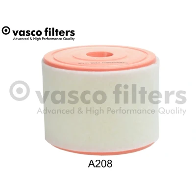 Bilde av DAVID VASCO A208 Luftfilter 122 161 rund Filterinnsats med forfilter AUDI: A6 C7 Avant, A7 Sportback, Sedan
