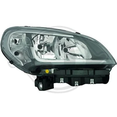 Bilde av Frontlykt, Høyre fiat doblo cargo, flak/chassi OE 51974243, 52086860, 52109256