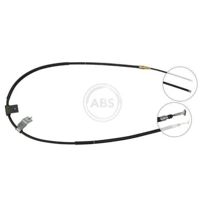 Bilde av A.B.S. K19748 Bremsekabel 1710 Trommelbrems for høyre/venstre ratt