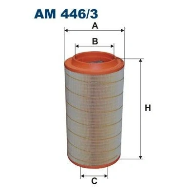 Bilde av FILTRON AM 446/3 Luftfilter 507 267 Filterinnsats