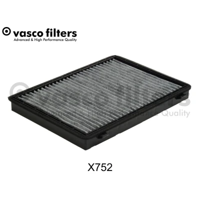 Bilde av DAVID VASCO X752 Kupéfilter Karbonfilter 265 190 27 CHEVROLET: Captiva, OPEL: Antara