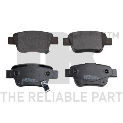 Bilde av Bremseklosser sett, Bakaksel, toyota alphard / vellfire, avensis, avensis kombi, sedan, corolla verso, previa iii, 04466 05 010,