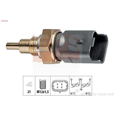 Bilde av EPS 1.830.286 Kjølevæsketemperatursensor Made in Italy OE Equivalent ALFA ROMEO: 147