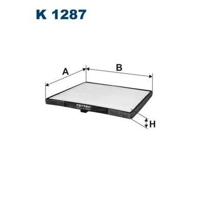 Bilde av FILTRON K 1287 Kupéfilter Partikkelfilter 185 183 12 KIA: Picanto II, HYUNDAI: i10 I, II Hatchback