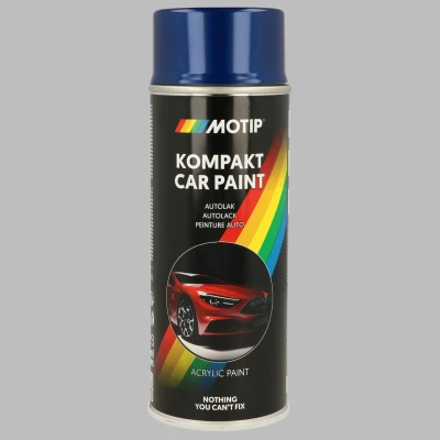 Bilde av MOTIP 53991 Kjøretøy kombinasjonslakk 400ml spray Blå Kompakt gold metallic 12 ml