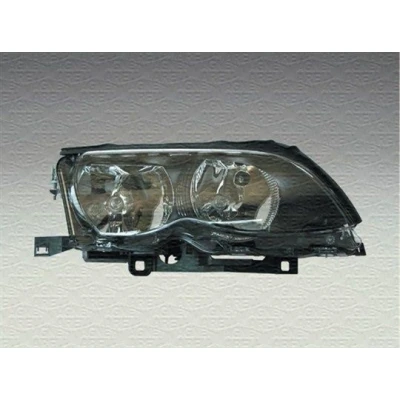 Bilde av MAGNETI MARELLI 710301177201 Frontlykter venstre H7/H7 Halogen uten blinklys for høyrekjøring med lyspære, motor høydejustering hovedlys