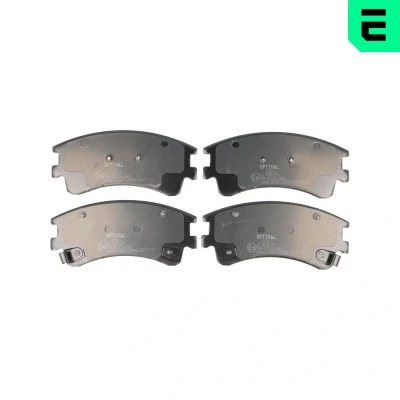 Bilde av OPTIMAL BP 12163 Bremseklosser framaksel med akustisk slitasjevarsel MAZDA: 6 Stasjonsvogn, Sedan, Hatchback