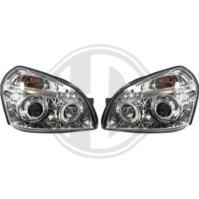 Bilde av DIEDERICHS HD Tuning 6860280 sett hovedfrontlys HYUNDAI: Tucson (JM) 2.0, 2.0 firehjulsddrift, 2.7 CRDi