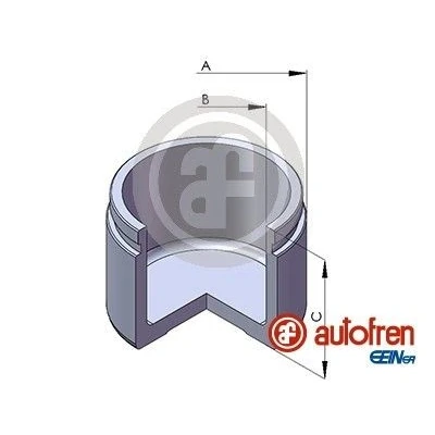 Bilde av AUTOFREN SEINSA D02595 Stempel, bremseklave 45 framaksel SUMITOMO TOYOTA: Land Cruiser Prado 120, HILUX 3 Pick up, MERCEDES BENZ: C Klasse T modell