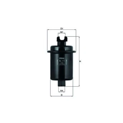 Bilde av MAHLE ORIGINAL KL 111 Drivstoffilter ledningsfilter HYUNDAI: ACCENT 2