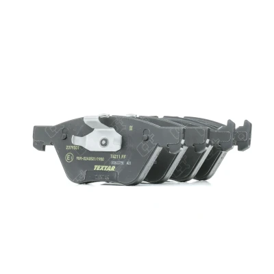 Bilde av TEXTAR 2379301 Bremseklosser klargjort for slitasjeindikator BMW: 5 Touring, Sedan, X1