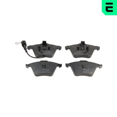Bilde av OPTIMAL BP 12532 Bremseklosser framaksel inkl. slitasjevarselkontakt VOLKSWAGEN: GOLF 6, Scirocco III, AUDI: A3 Sportback, Hatchback, TT Coupé