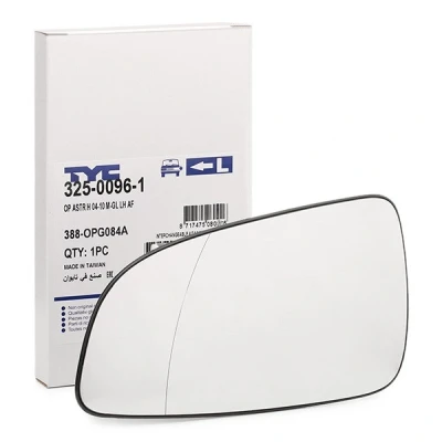 Bilde av TYC 325 0096 1 Speilglass venstre OPEL: Astra H Caravan, Hatchback, GTC
