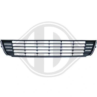 Bilde av DIEDERICHS 2296045 Ventilasjonsgitter forkrommet kant senter VOLKSWAGEN: Touran I, Caddy 3