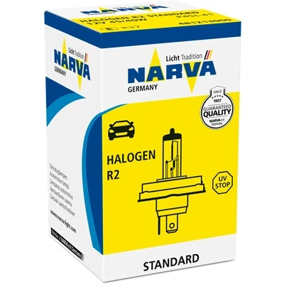 Bilde av NARVA 481213000 Lyspære, fjernlys R2 (Bilux) 12V 45/40W Halogen