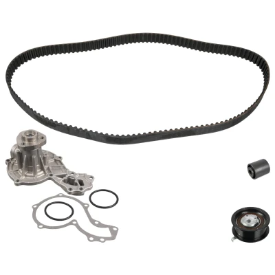 Bilde av FEBI BILSTEIN 172669 vannpumpe + Registerreimsett med 137 AUDI: A6 C4 Avant, 80 B4 Sedan, VOLKSWAGEN: GOLF 3, Caddy 2 Kastenwagen