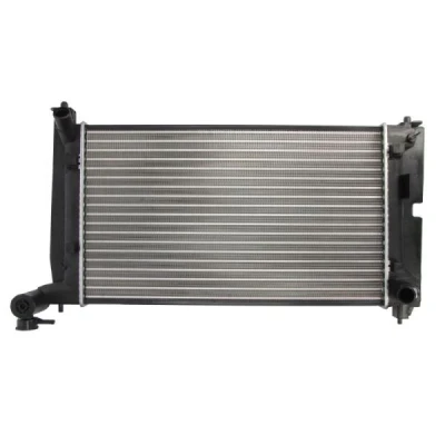Bilde av THERMOTEC D72023TT Radiator Aluminium 600 353 16 Manuel girkasse Kjøleribber satt sammen mekanisk TOYOTA: Corolla IX Station Wagon