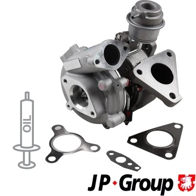 Bilde av JP GROUP 4017402100 Turbolader Eksosturbolader inkl. tetningssett NISSAN: X Trail