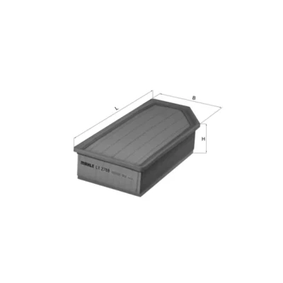 Bilde av MAHLE ORIGINAL LX 2788 Luftfilter 83,5 181 357,3, 357,3 Filterinnsats CITROËN: C5 III Stasjonsvogn, 3, C6 Sedan, PEUGEOT: 407 SW, Sedan