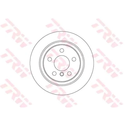 Bilde av TRW DF6756 Bremseskiver 280 10 5 112 fullt ut spraylakkert BMW: 2 Active Tourer, Gran X1, MINI: Hatchback