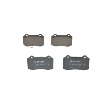 Bilde av BOSCH 0 986 494 393 Bremseklosser Low Metallic med antihyle blikk, montageanvisning VOLVO: V70 2, S60 I, CITROËN: DS3 Hatchback, Cabrio