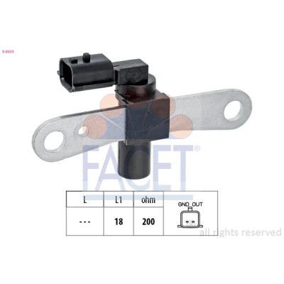Bilde av FACET 9.0659 Impulsgiver Made in Italy OE Equivalent
