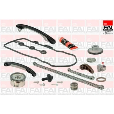 Bilde av FAI AutoParts TCK249VVT Registerkjedesett med tetning, tannhjul simplex, Kjede m/lite støy
