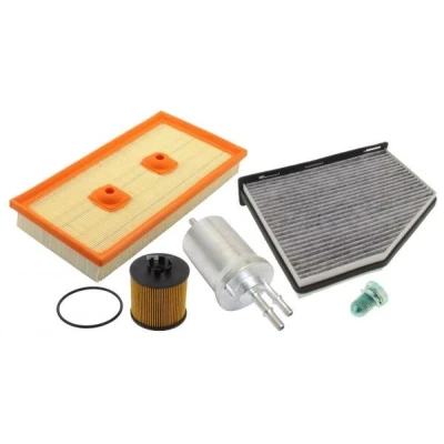Bilde av MAPCO 68829 filtersett med luftfilter fem deler SKODA: Octavia 2 Combi, VOLKSWAGEN: Touran I, Golf 5, AUDI: A3 Sportback